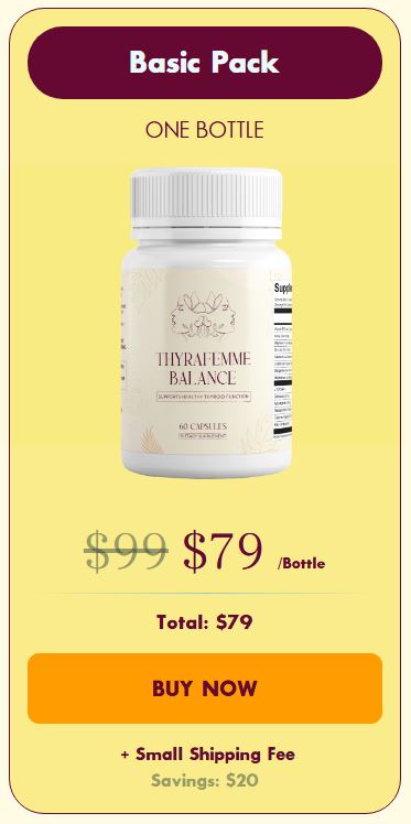 Buy Thyrafemme Balance 1 Bottle